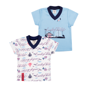 Комплект цветных футболок Парк аттракционов