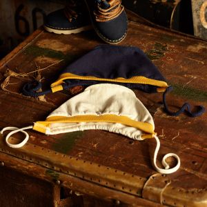 Чепчик бежевый Мужички