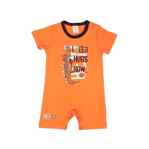 Полукомбинезон Крокодилы оранжевый Полукомбинезон Крокодилы оранжевый