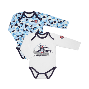 Боди Северный ветер молочные 2 шт.