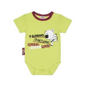 Боди МИ-МИ-МИШКИ© зелёный