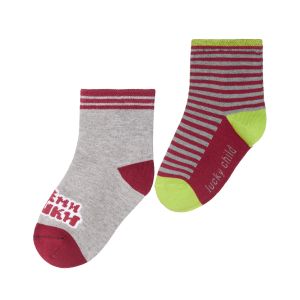 Носки МИ-МИ-МИШКИ© серые 2 шт.