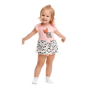 Боди МИ-МИ-МИШКИ© розовый