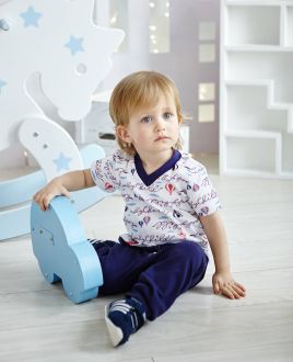 Комплект цветных футболок Парк аттракционов