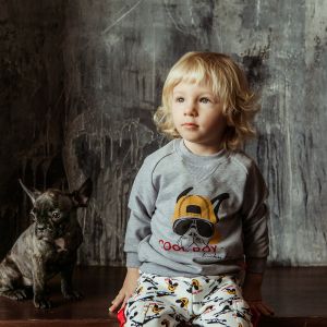 Толстовка Крутой парень футер