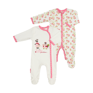 Комплект комбинезонов Маленькая садовница 2 шт.