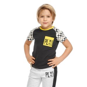 Футболка Пазл тёмно-серая Футболка Пазл тёмно-серая