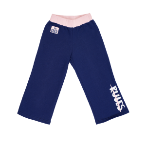 Брюки Скажи ДА футер синие Брюки Скажи ДА футер синие