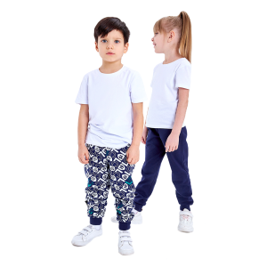 Комплект брюк 2 шт. синие/набивные Комплект брюк 2 шт. синие/набивные