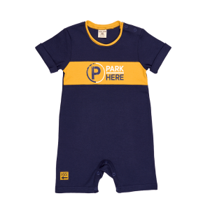 Полукомбинезон Трафик синий