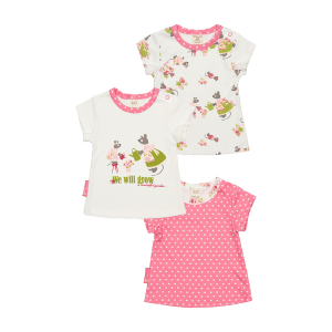 Комплект футболок Маленькая садовница 3 шт.