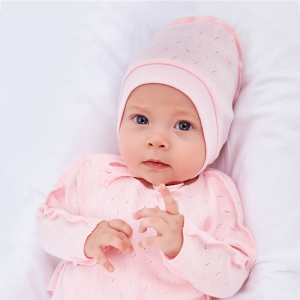 Чепчик Ажур розовый Чепчик Ажур розовый