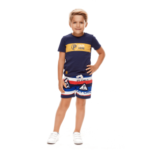 Шорты Трафик футер полосатые