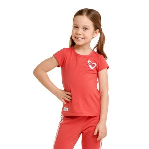 Футболка коралловая