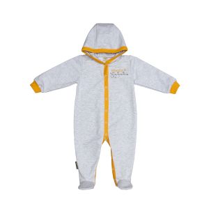 Комбинезон Витамин футер серый