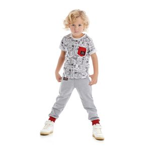 Брюки Лемур в Париже серые