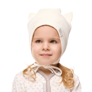Шапка-котик Велюр экрю Шапка-котик Велюр экрю
