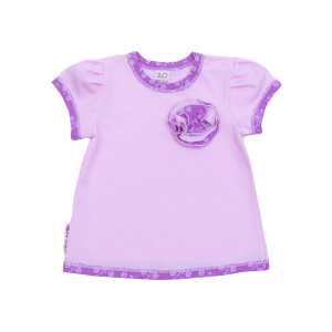 Футболка Цветочки розовая Футболка Цветочки розовая