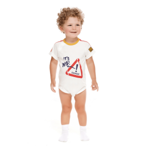 Боди Трафик молочный