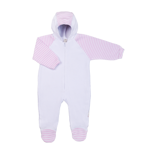 Комбинезон с капюшоном Полоски