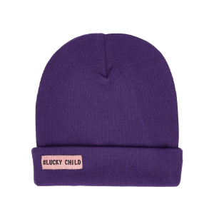 Шапка Кашкорсе фиолетовая