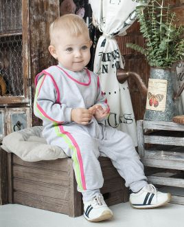 Кофточка с лампасами