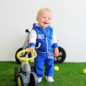 Комплект детский: куртка с капюшоном и брюки Комплект детский: куртка с капюшоном и брюки