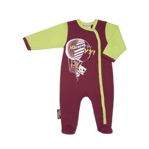 Комбинезон МИ-МИ-МИШКИ© бордовый Комбинезон МИ-МИ-МИШКИ© бордовый