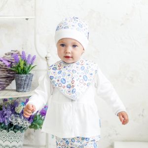 Нагрудник Лавандовый пряник цветной Нагрудник Лавандовый пряник цветной