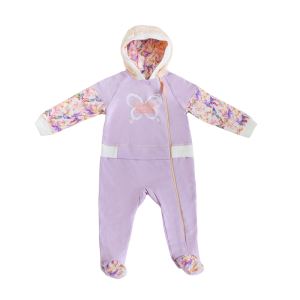 Комбинезон с капюшоном Тропический рай футер