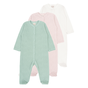 Комплект комбинезонов Ажур 3 шт. латте