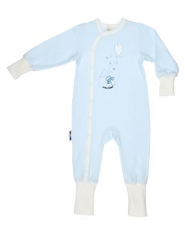 Растущий комбинезон Селфи голубой