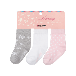 Комплект носков Бабочка 3 шт. Комплект носков Бабочка 3 шт.