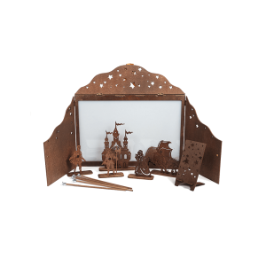 Настольный театр теней "Крошки в окошке" Premium