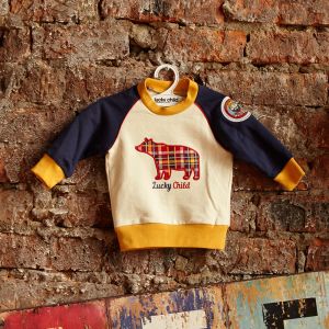 Лонгслив бежевый Мужички футер