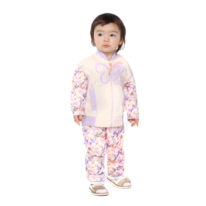 Кофточка на молнии Тропический рай футер