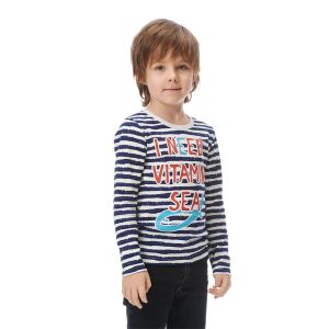 Футболка с длинным рукавом Море цветная Футболка с длинным рукавом Море цветная