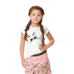 Футболка Ты и Я молочная