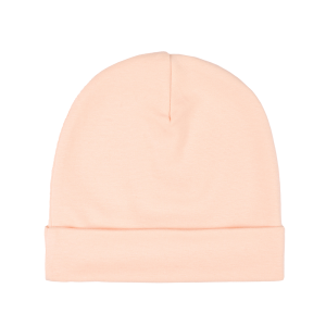Шапка персиковая рибана