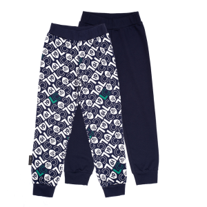 Комплект брюк 2 шт. синие/набивные Комплект брюк 2 шт. синие/набивные