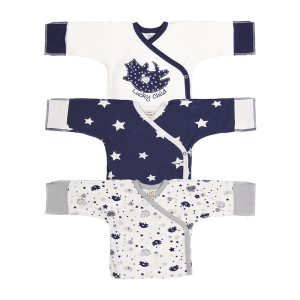 Комплект распашонок Котики 3 шт