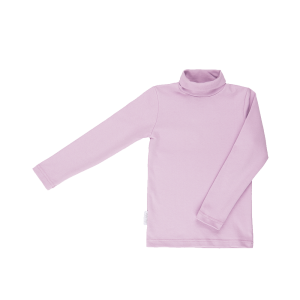 Водолазка сиреневая рибана
