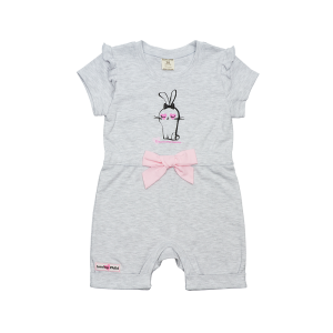 Полукомбинезон Любимая девочка Лето серый Полукомбинезон Любимая девочка Лето серый