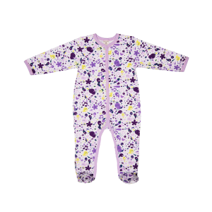 Комбинезон на кнопках Весёлые нотки цветной