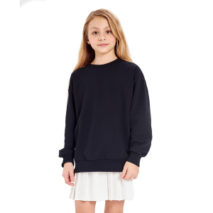 Толстовка Мама знает как! черная 7+