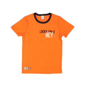 Футболка Крокодилы оранжевый