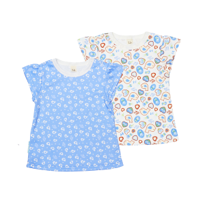 Комплект футболок Лавандовый пряник 2 шт.