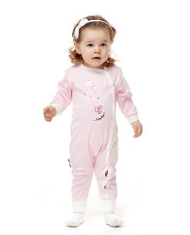Растущий комбинезон Селфи розовый