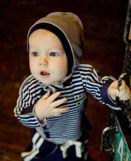 Чепчик  Basic Sport серый