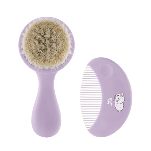 Мягкая расческа-щетка и гребешок ROXY-KIDS Ворс из овечьей шерсти